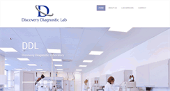 Desktop Screenshot of discoverydiagnosticlab.com